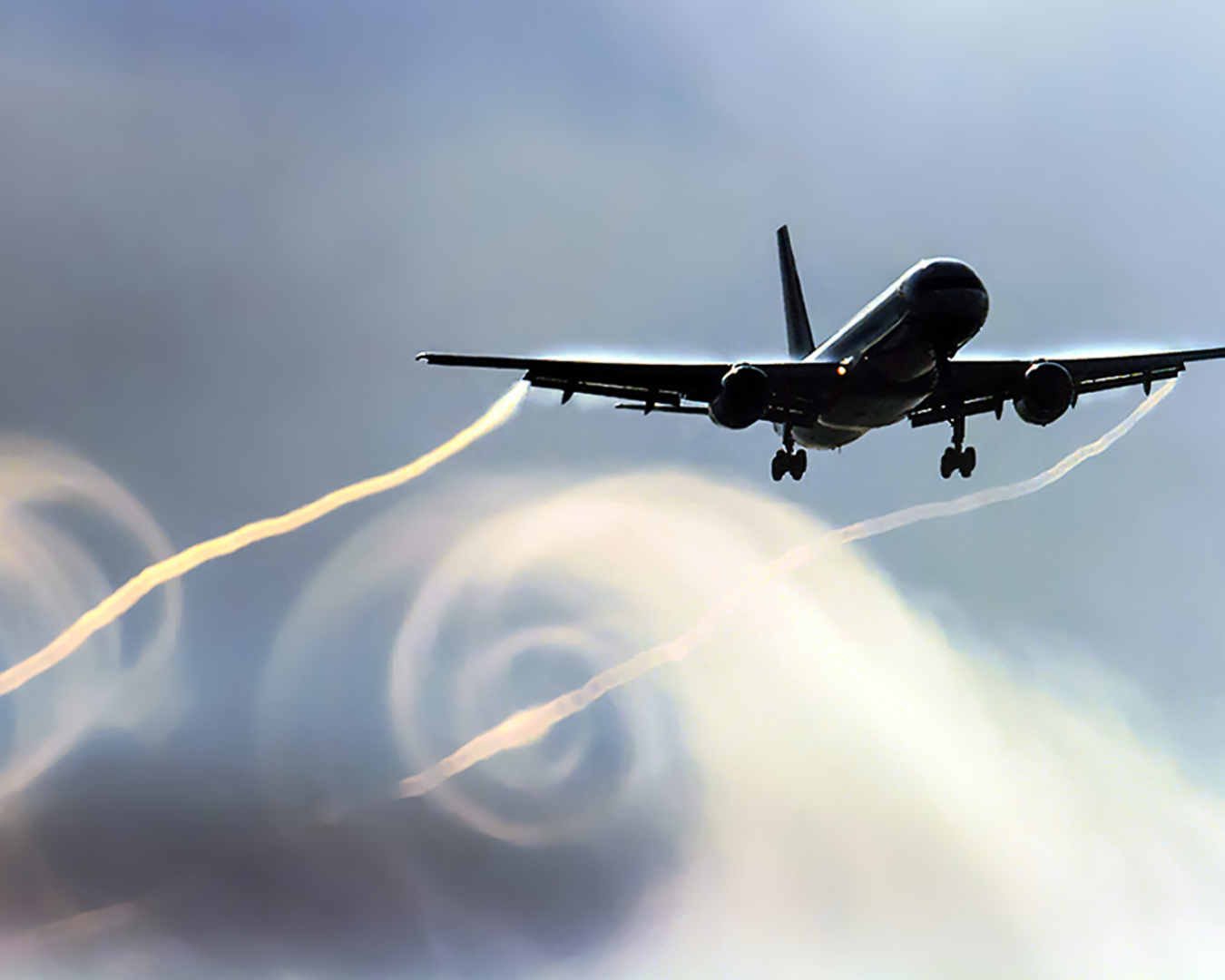 Trasy lotów z największymi turbulencjami