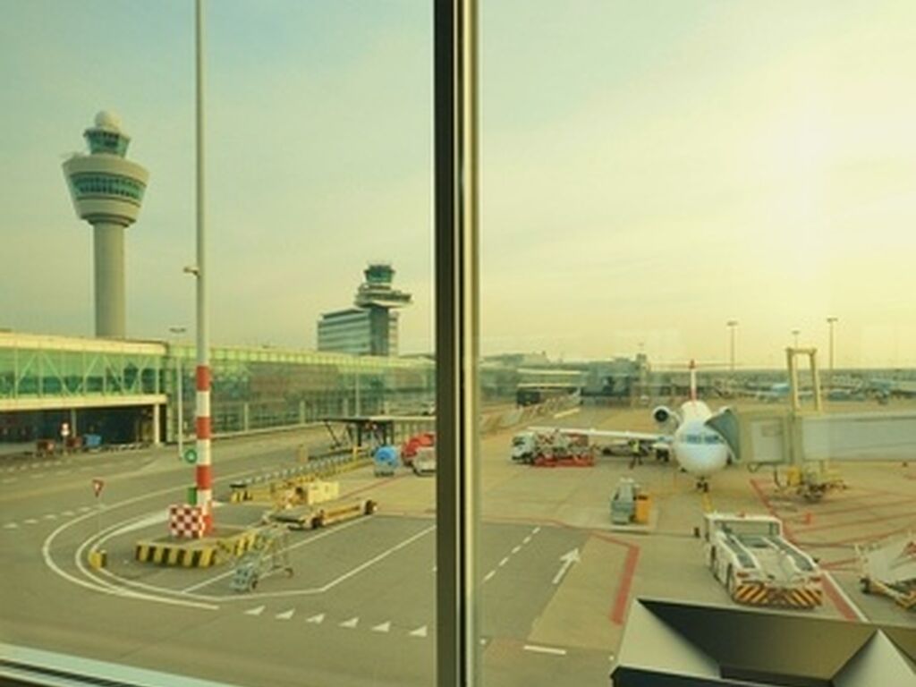 Airport airplane plane terminal large